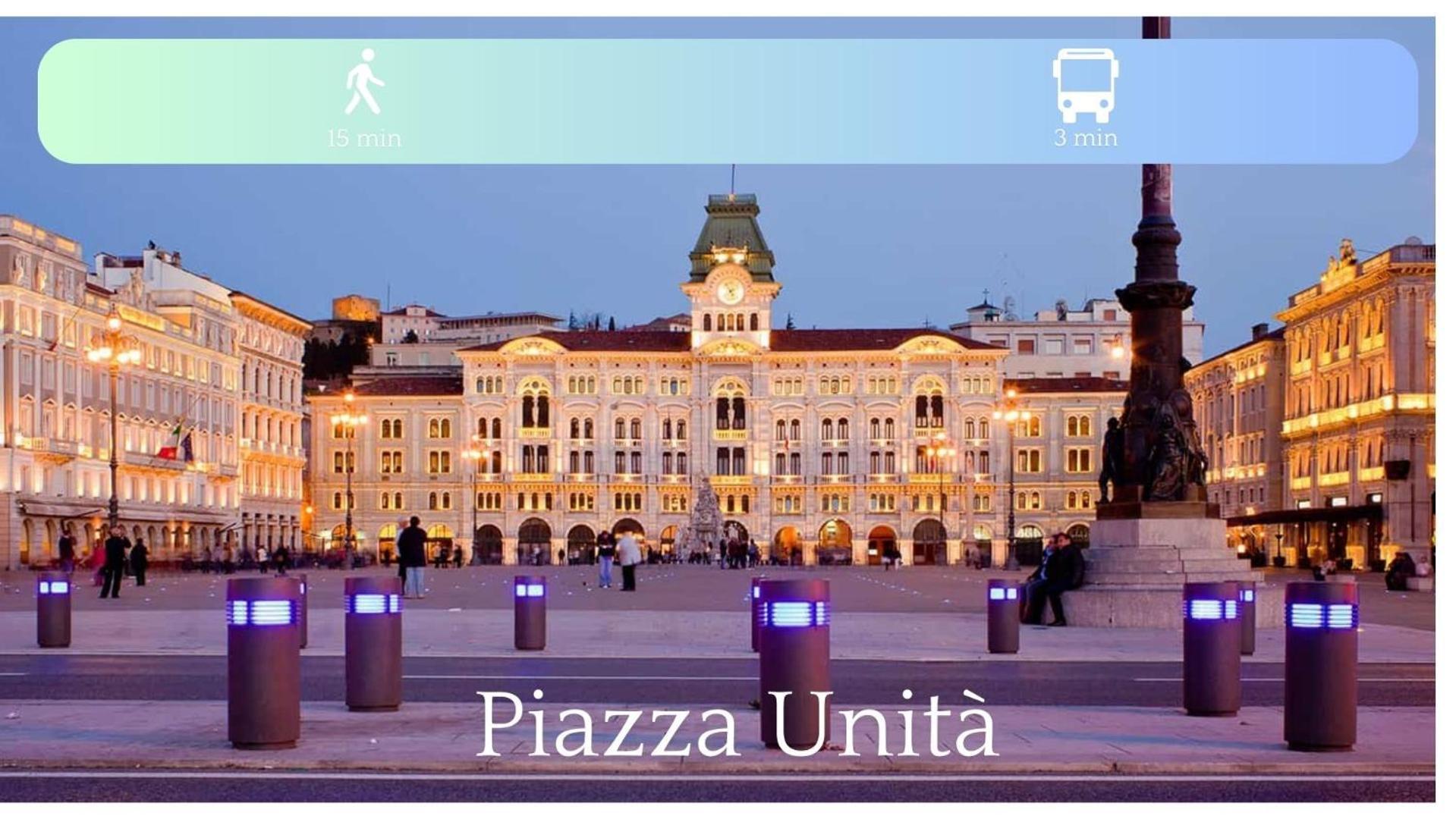 Jr Suite Premium - Terrace - Wi-Fi - Public Parking Triest Zewnętrze zdjęcie
